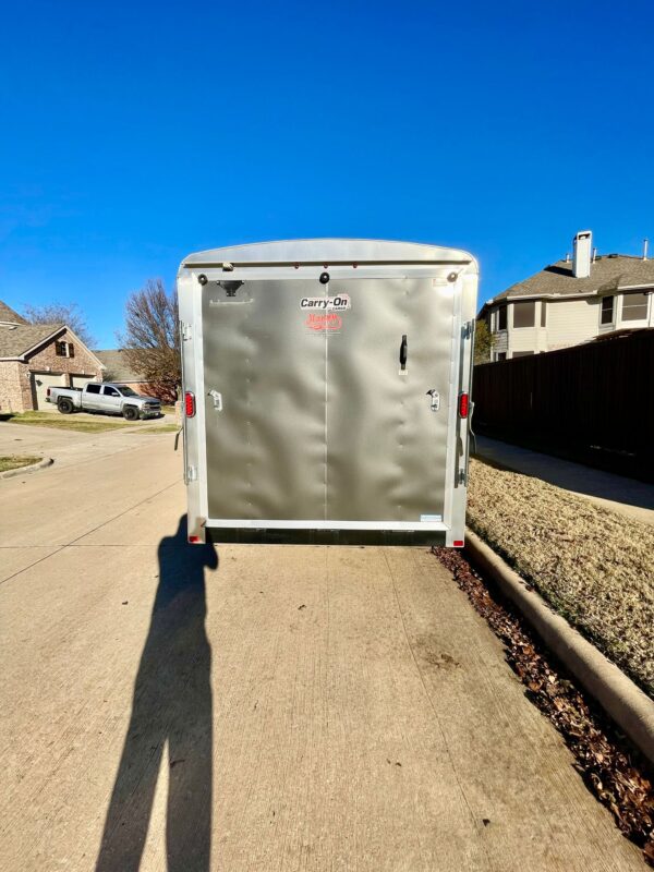 Enclosed Trailer 2021-silver - Image 5