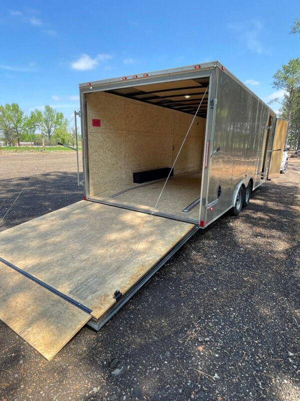 Enclosed Trailer 2021-silver 8.5x20 - Image 14