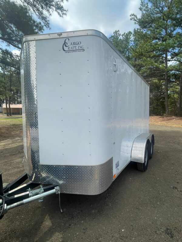 Enclosed Trailer white-2022 - Image 3