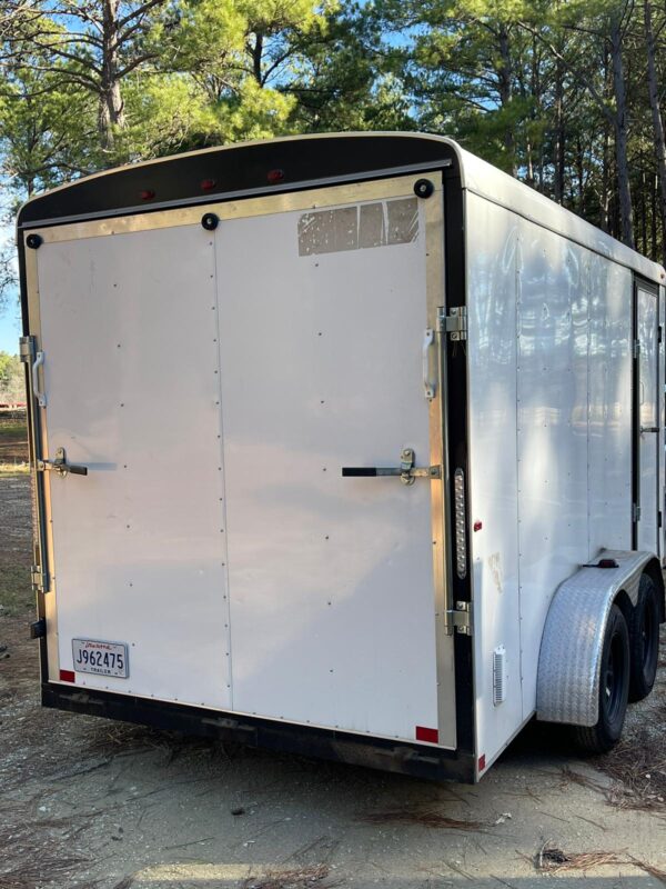 Enclosed Trailer 2023 - white - Image 3