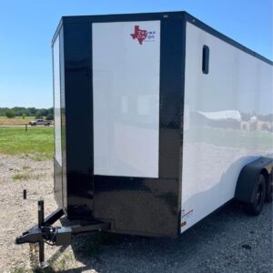 Enclosed Trailer white-2023