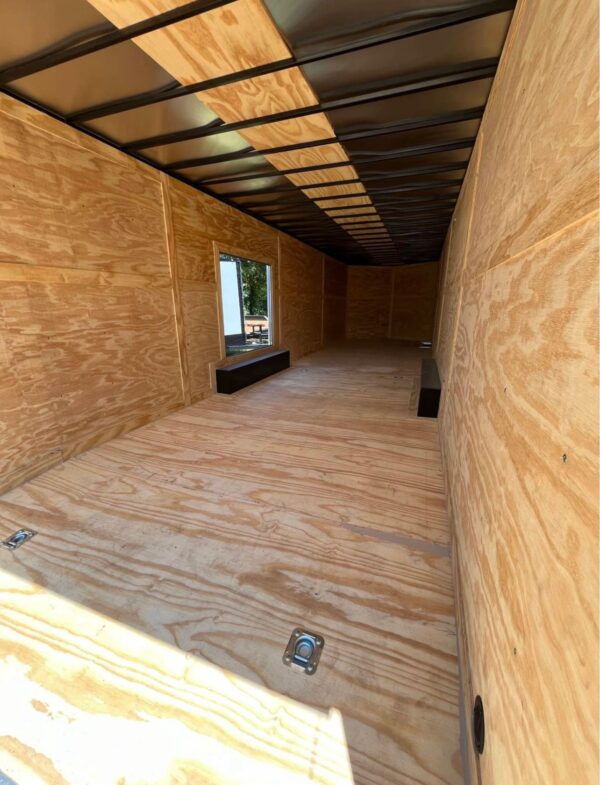 enclosed trailer 2023-black 8.5x24 - Image 2
