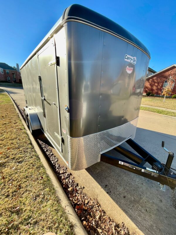 Enclosed Trailer 2021-silver - Image 10