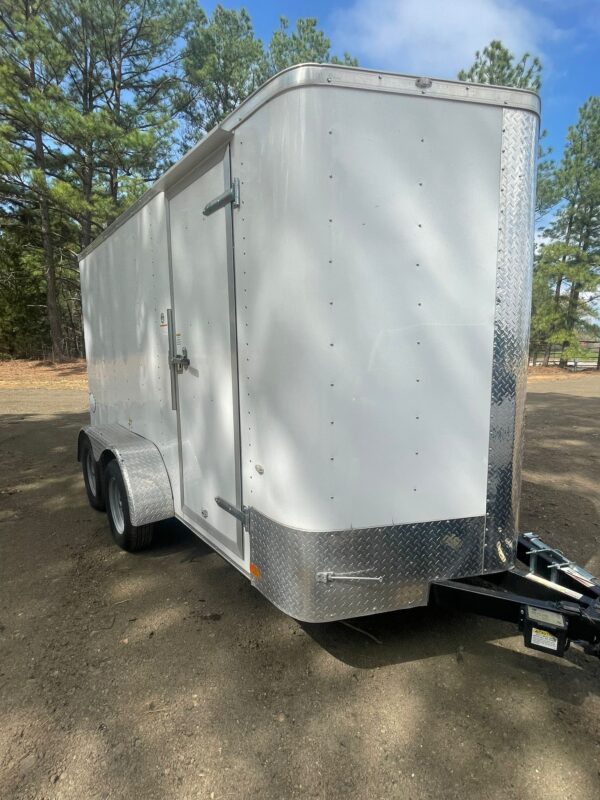 Enclosed Trailer white-2022 - Image 4