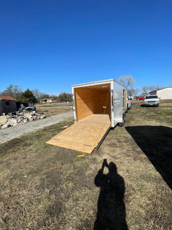 Enclosed Trailer 2021-white - Image 5