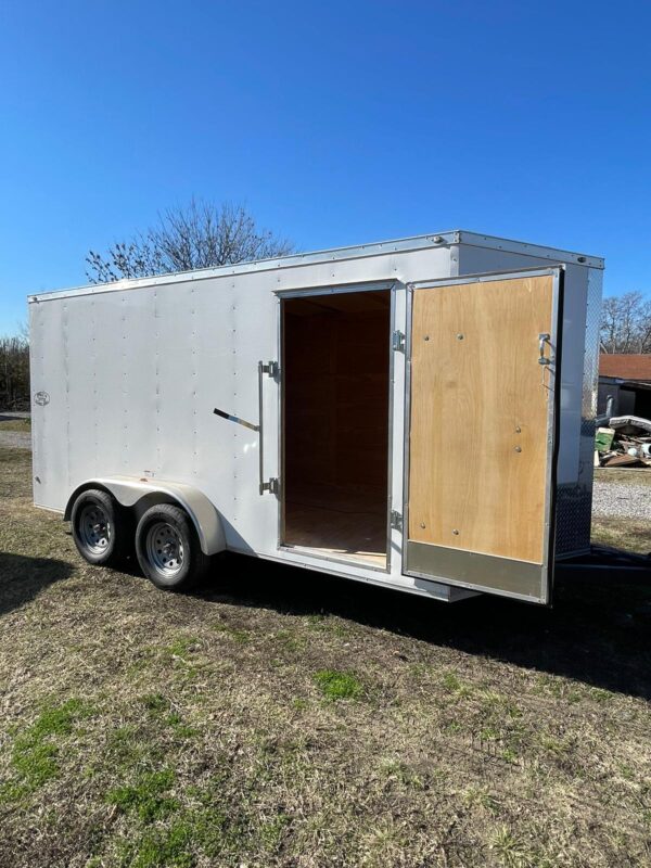 Enclosed Trailer 2021-white - Image 6