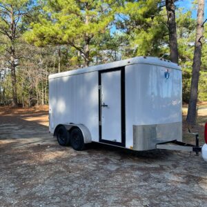 Enclosed Trailer 2023 - white
