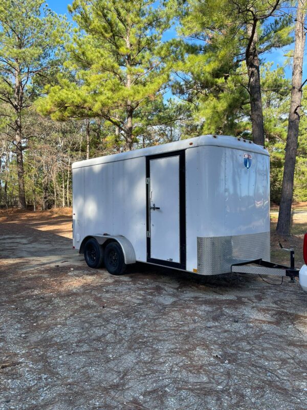 Enclosed Trailer 2023 - white