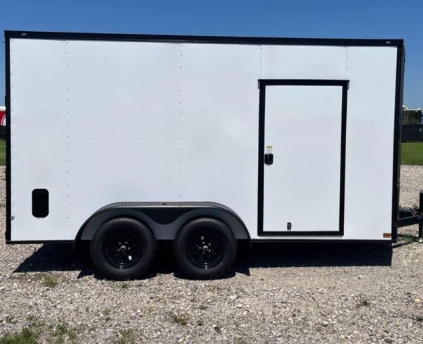 Enclosed Trailer white-2023 - Image 9